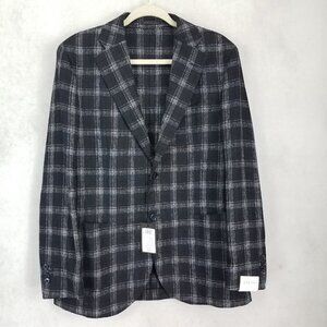 NEW L.B.M. 1911 Tailored Men's 50R Plaid Blazer Suit Jacket Sport Coat NWT $995